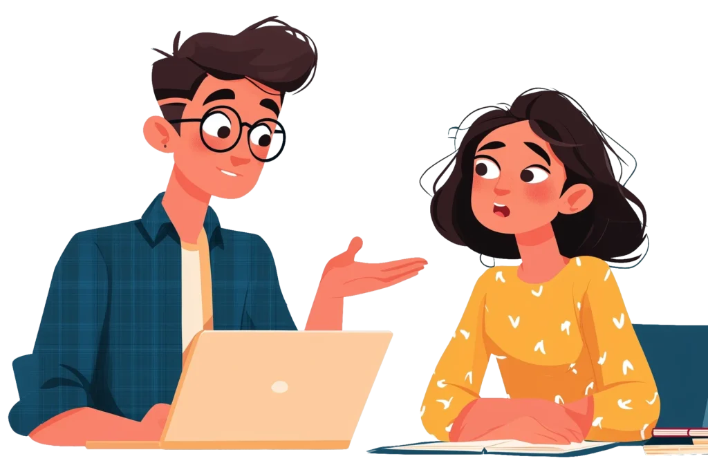 Illustration d'un conseiller en infogérance