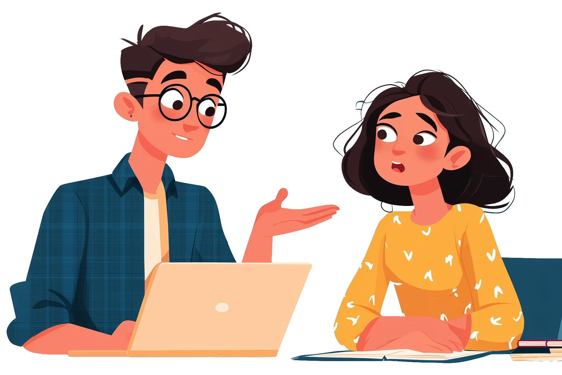 Illustration d'un conseiller en infogérance